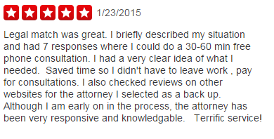 LegalMatch Review 1