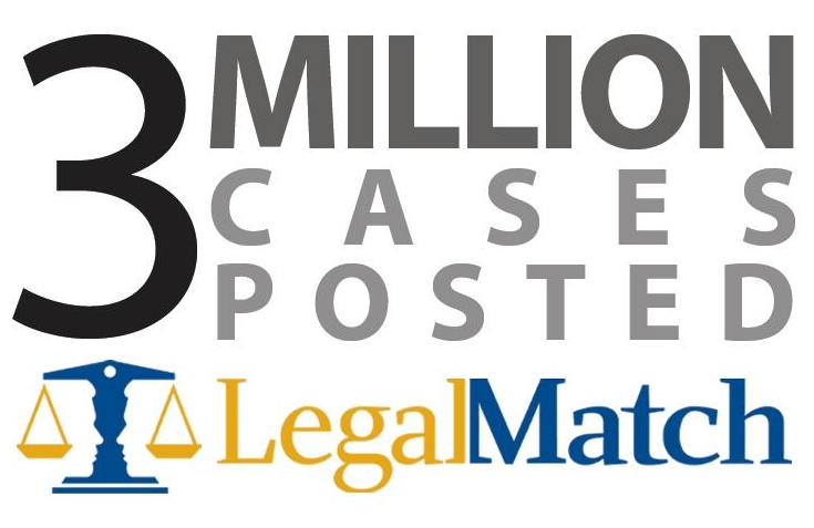 Legalmatch 3 million cases
